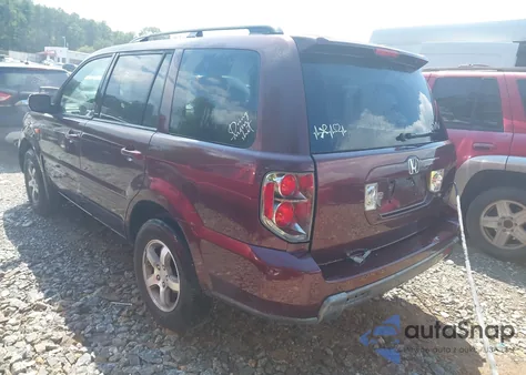 2007 Honda Pilot Ex-L из США, поврежденный, VIN 2HKYF18637H536664